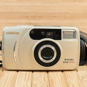 SAMSUNG Maxima Zoom 105 GL 35mm Film Auto Focus Point & Shoot Camera